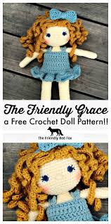 I've already made 3 pairs with one more planned. Free Crochet Doll Pattern The Friendly Grace Thefriendlyredfox Com