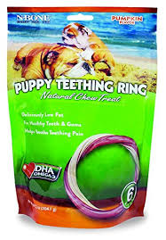 Formulated with dha and calcium to support your puppyæs unique nutritional needs, our delicious chicken flavored rings are pliable and wonæt damage immature teeth. N Bone 6 Pack Puppy Teething Ring Pumpkin Flavor Buy Online In Faroe Islands At Faroe Desertcart Com Productid 4007473