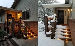 10pcs Low Voltage Bronze Led Inground Deck Stair Lights Spotlights Floor Lights
