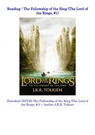 Publication order of lord of the. Download Epub The Fellowship Of The Ring The Lord Of The Rings 1 Author J R R Tolkien