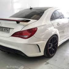 Cla45 Amg The Beast Bodykit Atarius Blackline Atarius Atariusconcept Mercedes Cla Cla45amg Amg Bodykit Widebody Blacklist Tuning Spain Auto Carros Motos