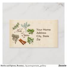 Credit card generator generates valid credit card numbers with name, address, expiry date credit card generator's primary role is data verification and software testing. Herbs And Spices Rosemary Sage Thyme Cinnamon Business Card Zazzle Com In 2021 Herbs Spices Spices Herbs