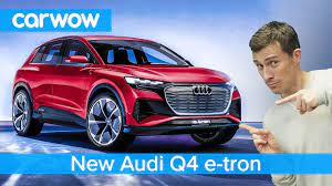 The floor covering is made of recycled materials. New Audi Q4 E Tron Suv 2020 See Why It S Like A Baby Tesla Model X Youtube