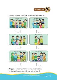 Tersedia 200+ lembar kerja anak tk/paud yang dapat diunduh gratis dan legal! Contoh Gambar Tema Keluargaku Ideku Unik