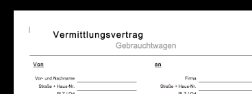 Mit der unterzeichnung bestätigen verkäufer, käufer und vereinsvorstand, dass keine der seiten weitere forderungen hat oder künftig auf dem rechtswege stellen wird. Kostenlose Vorlage Muster Vermittlungsvertrag Kfz Convictorius