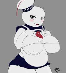 Rule34 - If it exists, there is porn of it  randomboobguy, stay puft, stay  puft marshmallow man  342665