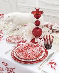 Dior Maison Red Toile Toile De Jouy Decor