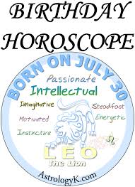 July 30 Birthday Horoscope Birthday Horoscope Horoscope Birthday Personality