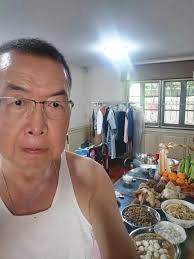 Preparing foods for the Hungry Ghost Festival