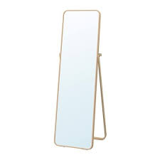 Ikornnes Standing Mirror Ash 52x167 Cm Ikea In 2020 Standing Mirror Floor Mirror Stand Up Mirror