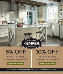 These classic kitchen cabinet doors come in varied designs, sure to complement your style. Kemper Emerge Promo