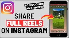 How to share a 60 sec Reel on your Instagram Story WITHOUT cutting ...
