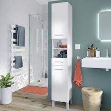 Faites De Votre Salle De Bain Un Veritable Espace De Bien Etre Colonne De Salle De Bain Tasmanie Blanc Brillant B Salle De Bain Colonne Salle De Bain Salle