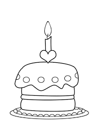 Kostenlose Geburtstagstorten Bilder Zum Ausmalen Kerze Malvorlage Coloring Ku Birthday Coloring Pages Happy Birthday Coloring Pages Cupcake Coloring Pages
