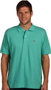 galleon lacoste mens l1212 classic pique polo shirt mint