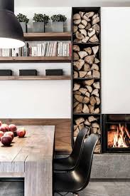 Check spelling or type a new query. Rangement Bois De Chauffage Interieur Plus De 40 Idees De Racks A Buches Pour Ranger Les Bois De Chauffage Ave Interior Design Fireplace Design House Interior