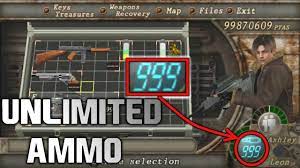 Nov 03, 2016 · this page covers unlockables and secrets in the resident evil remake. Resident Evil 4 How To Get Any Weapon Infinite Ammo Cheat Engine 100 Working Youtube