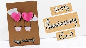 All colorful and vibrant with good wishes wedding is most memorable day of your relationship for you both, spend some quality time together and make every anniversary to memorable. Diy How To Make Anniversary Card Handmade Greeting Card For Anniversary Youtube