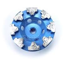 Wholesale OEM 100mm T Shape Segments Diamond Cup Grinding Wheel for Concrete