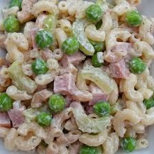 Macaroni Salad With Ham Peas And Dill Recipe Recipe Macaroni Salad With Ham Macaroni Salad Ham Pasta Salad