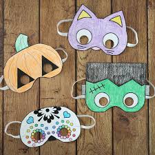 These pumpkin coloring pages are great for halloween, fall, and thanksgiving. Halloween Masks To Print And Color It S Always Autumn