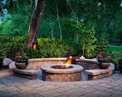 Your patio may change in shape and size as the project proceeds; Designing A Patio Around A Fire Pit Diy