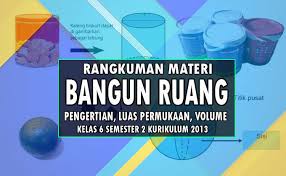 Maybe you would like to learn more about one of these? Rangkuman Materi Bangun Ruang Kelas 6 Semester 2 Kurikulum 2013 Admin Sekolah