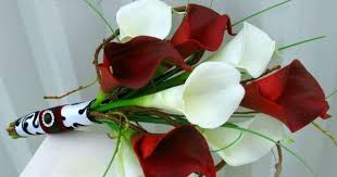 Maybe you would like to learn more about one of these? Red Black And White Wedding Bouquets Bridal Bouquet Red