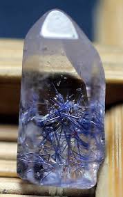 Natural Beautiful Blue Dumortierite Crystal Polishing Specimen 6 X 4 X 12 Mm