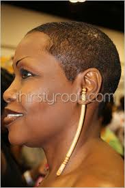 shaved haircut for black women