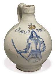 1656 Southwark Possibly Pickleherring Quay A London Delft Dated Blue And White Goblet Delft Antique Ceramics Blue And White