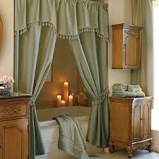 Double Swag Shower Curtains Double Swag Shower Curtain Unique Shower Curtain Fabric Shower Curtains