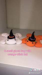 Packaging 2 Of My Halloween Frog Plushies Video In 2020 Plushies Plushies Diy Frog