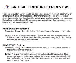 Critical Review Listening Skills Peer Teaching