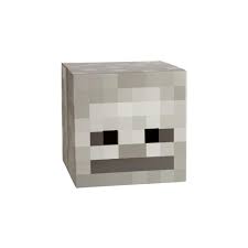 Jinx Inc Minecraft 12 Skeleton Head Costume Mask Skeleton Head Costume Mask Gold Armor