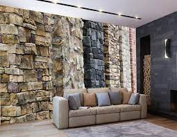 Esmeralda 5656 taş görünümlü duvar kağıdı. 3 Boyutlu Duvar Taslari Duvar Kagidi 2615 Evinyol