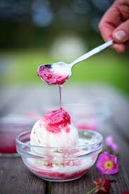 I added my toasted coconut after i chilled it in the ice cream maker. Homemade Rose Petal Jam And How To Use It Feasting At Home