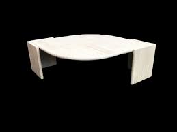 Roche bobois continues to develop its furniture manufacturing business for architecture professionals by tackling the interior design of a show penthouse in the humaniti complex, located in the centre of montréal. Beige Marble Coffee Table By Roche Bobois 1970s Redesignable