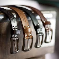 Ceinture homme en cuir façon poulain noir/brun. Ceinture Homme Luxe En Cuir Fabrication Artisanale