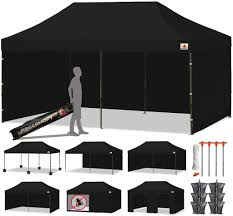 Completely enclosed with removable sidewalls; 10x15 10x20 Pop Up Canopy Package Abc Canopy