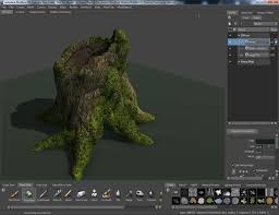 Not A Video Tutorial Mudbox Texture A Tree Stump And Add Moss Very Quick Read Great Tut Concept Art Tutorial Digital Sculpting Tutorial
