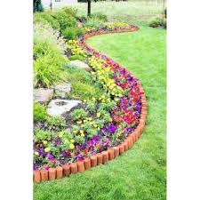 No matter what your project, you'll find a home depot location near you to help you get it done right. Greenes Fence 30 In Wood Log Edging 6 Pack Brown Welcome Home Wood Logs Garden In The Woods Garden Border Edging
