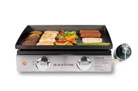 Easy to carry and take to the tailgate, campsite and wilderness. Blackstone Tabletop Grill 22 Inch Portable Gas Griddle Propane Fueled 2 Adjustable Burners Rear Grease Trap For Outdoor Cooking While Camping Tailgating Or Picnicking Black Walmart Com Walmart Com
