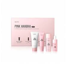 Aha and bha are used most commonly in the products of daily use like in face creams, lotions, sunscreen, etc. Nacific Pink Aha Bha Kit Korean Skincare Stylekorean Com