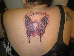 120 breast cancer tattoos ideas for man and woman 2019. Ribbon Tattoos Designs And Ideas Page 7 Butterfly Tattoo On Shoulder Tattoos Cancer Tattoos