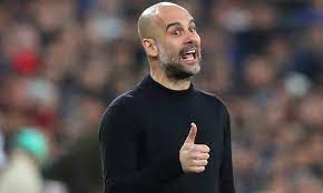 Pep guardiola's manchester city could wrap up a third premier league title in four years if they beat crystal palace on saturday and manchester united. Pep Guardiola Praises Attitude Of His Manchester City Side But Warns Real Madrid Tie Is Not Over Daily Mail Online