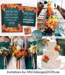 Gain inspiration on popular wedding color trends at magnetstreet. Rustic Fall Wedding Invitation Orange Teal Wedding Etsy Teal Wedding Invitations Rustic Fall Wedding Orange Wedding Invitations