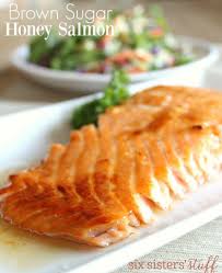 Brown Sugar Honey Salmon Six Sisters Stuff Honey Salmon Recipes Honey Salmon Recipes