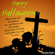 Mausezahn Und Krotenbein Halloweenspruche