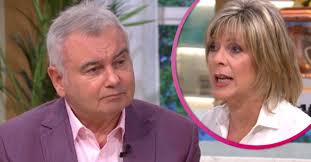 Eamonn to not be on @thismorning, even if you're joking don't call your wife fat on live. Eamonn Holmes Surprises Ruth Langsford As He Signs Up To The Chase